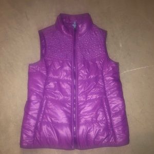 Lands End puffer vest
